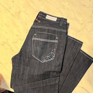 Firm Price ! Enyce Men Jeans Blue RN 95312 Size 34X 30  NWOT